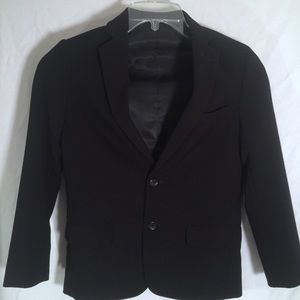 Calvin Klein Boys Black Suit Jacket & Pants Sz 10